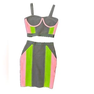 2-piece skirt set. Size L. Good condition.